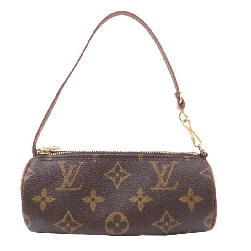 Water-resistant travel backpacksLouis Vuitton Monogram Pouch for Papillon Bag Old Type Brown