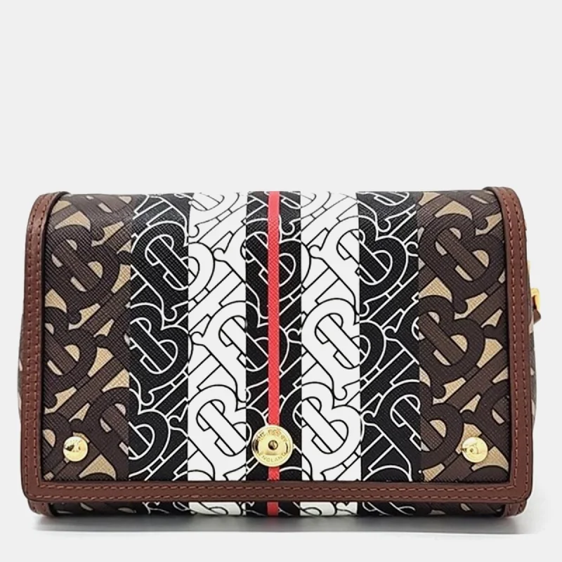 High-quality leather messenger bagsMulticolour Printed TB Monogram Note Crossbody Bag