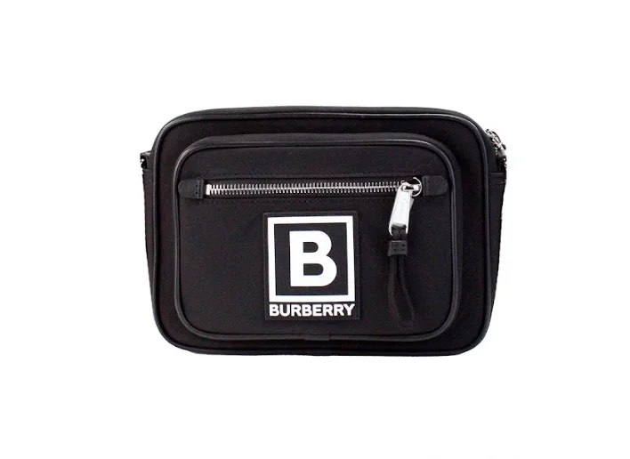 High-quality leather messenger bagsBurberry Paddy Small Black Nylon Logo Camera Belt Fanny Pack Bag