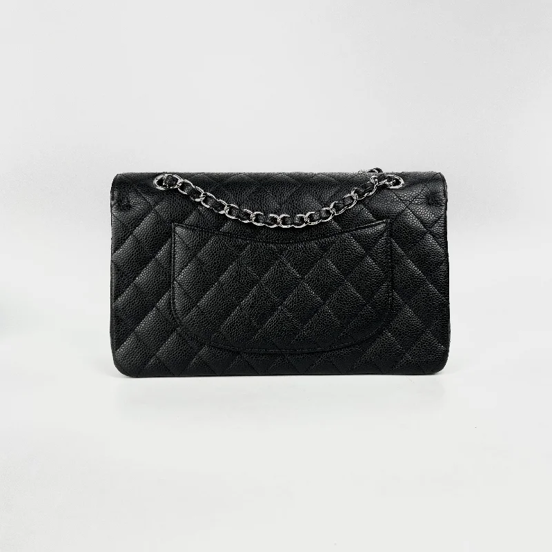 Compact crossbody bags for travelChanel Classic Flap Medium/Large M/L Caviar Black - Series 11