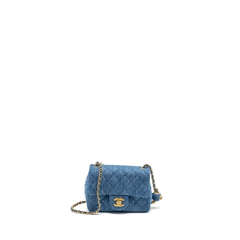 Top-rated backpack brandsChanel pearl crush mini square flap bag denim blue GHW (microchip)