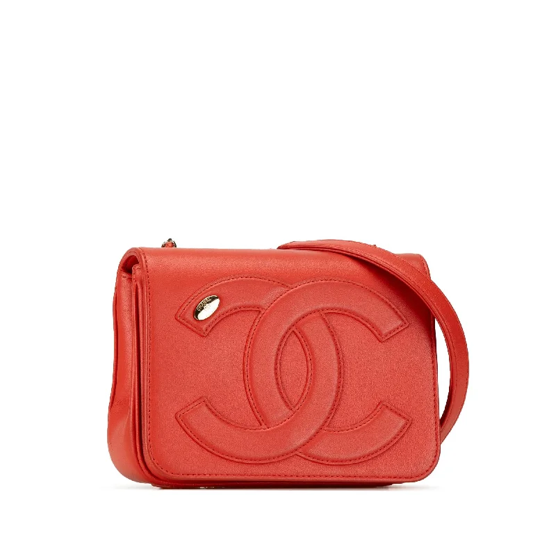 Affordable luxury bags Chanel Lambskin CC Mania Flap (tji0DD)