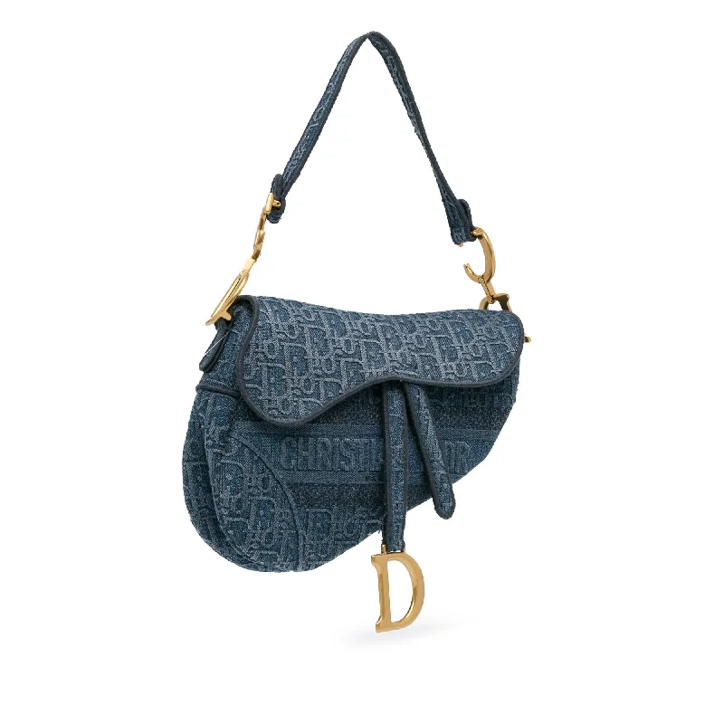 Best bags for photographersDior Oblique Denim Saddle Bag (2rS5TK)