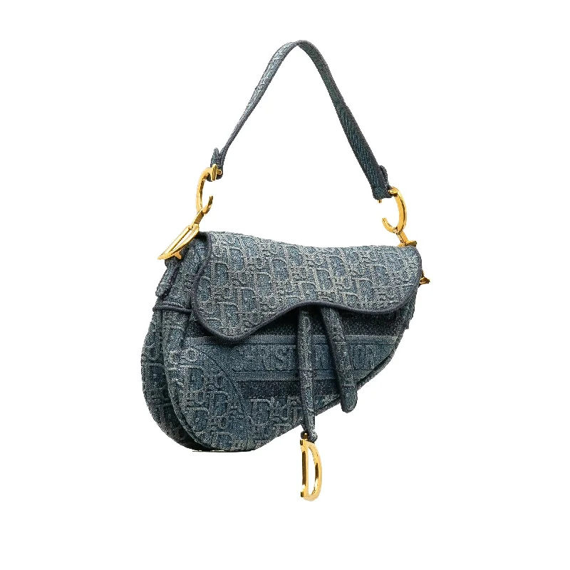 Top-rated backpack brandsDior Oblique Denim Saddle Bag (tFXGoz)